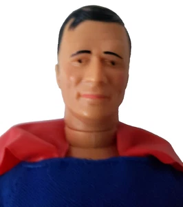 Superman 1966 Ideal Toy Corp Vintage Action Figure Outfit Cape Boots Costume - Picture 1 of 21