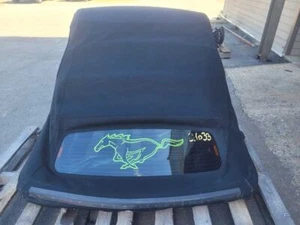 2015 Ford Mustang GT S550 Convertible Top Frame Soft Cloth Black Roof 2632 - Picture 1 of 12