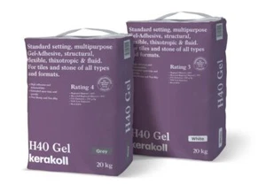 Multipurpose Flexible Tile Adhesive Kerakoll H40 Standard Set S1 20kg - Picture 1 of 5