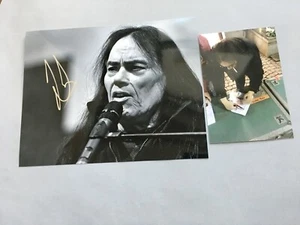Foto firmada en persona TONY CAREY ""Rainbow"" 20x25 autógrafo autógrafo + foto - Imagen 1 de 1