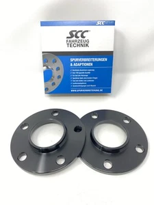 24mm 2x12mm SCC Spurverbreiterung für BMW Spurplatten schwarz Distanzscheiben - Bild 1 von 9