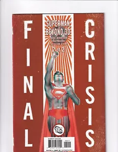 DC COMICS FINAL CRISIS SUPERMAN BEYOND 3D 2009 3D GLASSES KEY EVENTS COVER A NEW - Bild 1 von 1