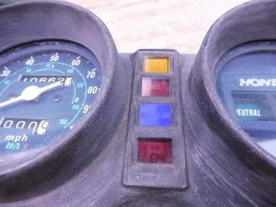 Honda CB400A 1978 Hawk Hondamatic medidores racimo velocímetro tablero PL167-G22+ Foto 1 de 4