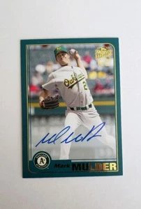 2017 Topps Archive Fan Favorites Autogramme # Ffammu Mark Mulder - Bild 1 von 2