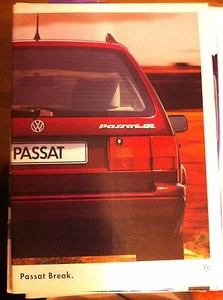 BROCHURE VOLKSWAGEN PASSAT BREAK  FRANCAIS  1994  39 PAGES - Picture 1 of 2