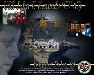 Sommerpulse 2004 USS John F. Kennedy CV-67 8"" x 10"" Foto - Bild 1 von 1