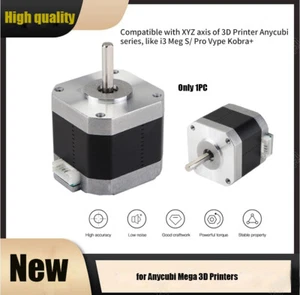 17 Stepper Motor 42-40 1.5A 2 Phase 1.8° Stepper for Anycubi Mega 3D Printer HAU - Photo 1/8