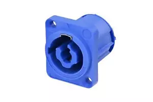 NEUTRIK NAC3MPXXA POWERCON (BLU) Presa di alimentazione @ 20A/250V - Foto 1 di 2