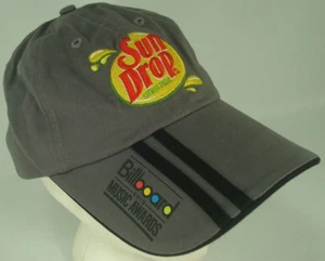 Sun Drop Citrus Soda Billboard Music Awards 2012 Gray Black Hat - Picture 1 of 10
