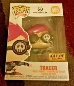 Funko Pop! Games Overwatch Punk Tracer  495 Hot Topic Exclusive - Picture 1 of 3