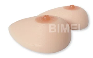 BIMEI Teardrop Silicone Breast Forms CD A-KK Cup Fake Boobs Bra Enhancer Cosplay - Picture 1 of 52