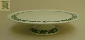 Copeland Spode "Valencia" (Green) 12.25" Round COMPOTE - Picture 1 of 2