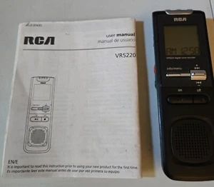 Grabadora de voz digital portátil RCA VR5220-A grabadora USB - Imagen 1 de 3