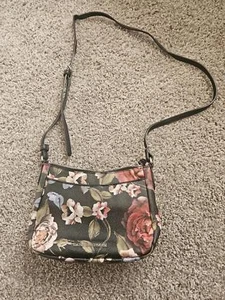 Dana Buchman Floral Crossbody Bag - Picture 1 of 9