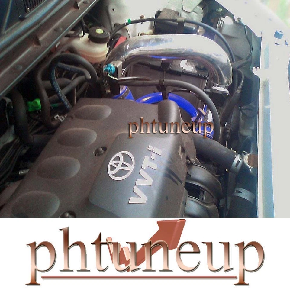 FIT: 2004-2006 SCION XA/XB 1.5 L4 COLD AIR INTAKE KIT BLUE - Image 1 of 1
