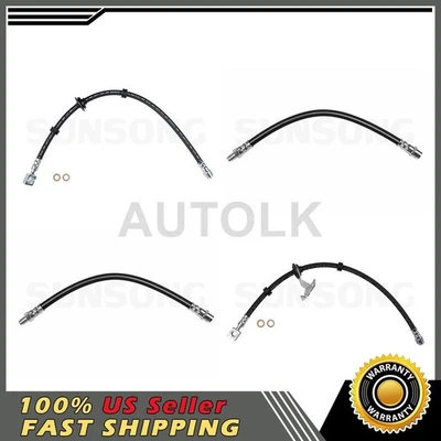 Manguera de línea de freno delantero trasero Sunsong para 2000 2001 2002 2003 Mercedes-Benz ML320_K Foto 1 de 4