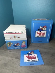 Vintage 1995 Mario Quiz Cards - Newfield Publications ~600+ Quiz Cards - Picture 1 of 9