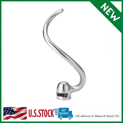 Stainless Steel Dough Hook for KitchenAid Bowl-L Professional 600&Pro 5 Plus ... - Image 1 of 4