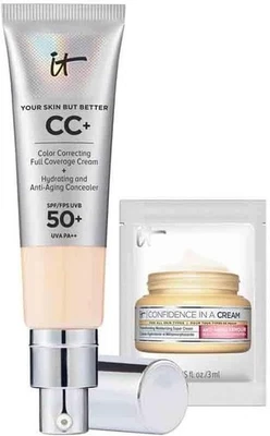 L'Oreal IT Cosmetics CC+ Cream SPF 50 & Anti-Aging Moisturiser - Fair