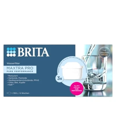 Wasserfilterkartuschen BRITA MAXTRA Pro Pure Performance All In 1 3x für Brita - Bild 1 von 2