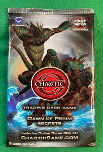 CHAOTIC CCG/TCG - DAWN OF PERIM SECRETS BOOSTER PACK - Picture 1 of 1