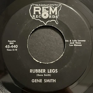 GENE SMITH - Rubber Legs / The Time Clock 45rpm 1968 Rockabilly REM VG - Bild 1 von 2