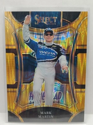 2024 Select NASCAR Mark Martin Gold Flash Prizm Trackside 1/10 Racing HOF Legend - Image 1 of 2