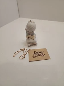 🎅🏽 1983 PRECIOUS MOMENTS THE PURR-FECT GRANDMA CHRISTMAS ORNAMENT E-0516 - Picture 1 of 6
