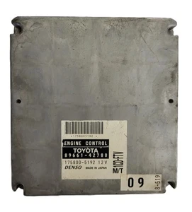 TOYOTA RAV4 ECU / 89661-42780 / 175800-5192 / DENSO - Imagen 1 de 3