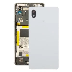 For Sony Xperia Ace III Back Cover with Camera Lens Cover (White) - Photo 1 sur 2