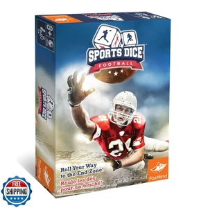 FoxMind Games: Sports Dice, Football, Roll Your Way to The End Zone, Easy to  - Picture 1 of 5