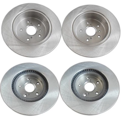 4 rotores de disco delanteros + traseros para Toyota Camry Avalon Lexus ES350 2007-2012 Foto 1 de 4