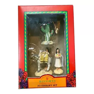 Mervyns California Missions Zubehör Set Indianer Pack Maultier Maiden und Kaktus - Bild 1 von 2