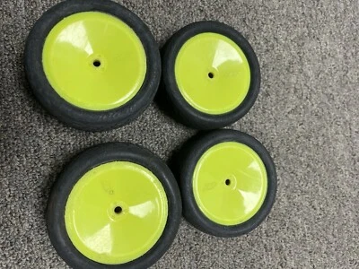 Jconcepts Ellipse Slick Clay Tires 2wd Buggy Jconcepts Wheels F/R #126 - Image 1 of 4