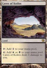 Caves of Koilos - 9th Edition - LP, English MTG Magic FLAT RATE SHIP