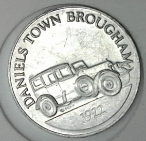 Sunoco Gas & Oil Collectibles Antique Car Coin Series 1 - 1922 DANIELS TOWN BROU - Picture 1 of 1
