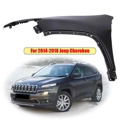 Fender For 2014-18 Jeep Cherokee 68103309AF Front Driver Side Steel Replacement — 第 1/4 张图片