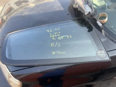 Honda Civic 1992 1995 hatchback EG Si Cx Vx Sir cuarto derecho ventana vidrio diestro Foto 1 de 4