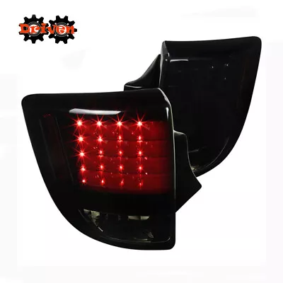 00-05 Toyota Celica ST GT GT-S TRD LED Taillights Smoked Lens Black Housing - Image 1 of 4