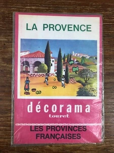 Decorama TOURET années 70 Les Provinces Francaises LA PROVENCE - Picture 1 of 2
