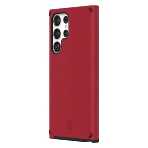 Incipio Duo Dual Layer Slim Phone Case, Salsa Red, for Samsung Galaxy S22 Ultra - Picture 1 of 4