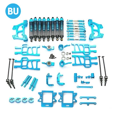 CNC Metal RC Car Full Upgrade Parts For HSP 94108 94111 1/10 Off-Road Model cazu - Image 1 of 4