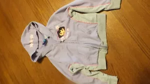 Nick Jr 2002 Dora The Explorer Hoodie 5T lavender/gray - Picture 1 of 14