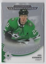 2020-21 Upper Deck Ultimate Collection Introductions Joel Kiviranta Dallas Stars