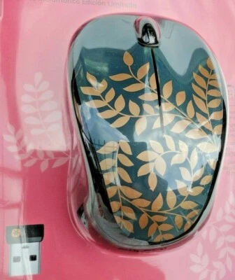NEW Logitech Design Collection Wireless PC MAC Mouse Golden Garden 910-006117 - Image 1 of 3