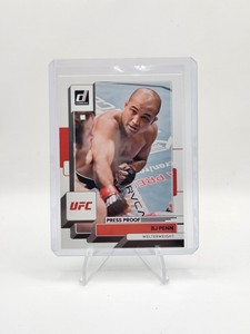 23 Donruss UFC Purple Press Proof - #23 BJ Penn