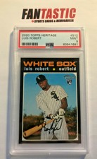 Luis Robert RC	2020 Topps Heritage #512 	Rookie Card PSA 9