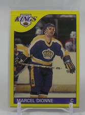 Marcel Dionne - 1985-86 Topps - Box Bottoms #E