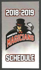 2018-19 Minnesota Magicians NAHL Hockey Schedule !!! Shirtz & Wild Bill's Saloon