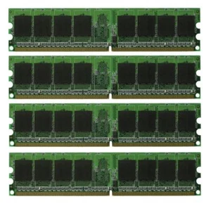 4GB (4x1GB) Desktop Memoria PC2-5300 DDR2-667 per Dell OptiPlex 755 Ultra SFF - Foto 1 di 1